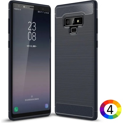 Samsung Galaxy Note9 / Note 9 Удароустойчив Carbon Fiber Калъф и Протектор