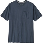 Patagonia Мъжка тениска Patagonia Boardshort Logo Pocket Responsibili-Tee T-shirt - Summit Blue - размер XXL (216-0279-1815)