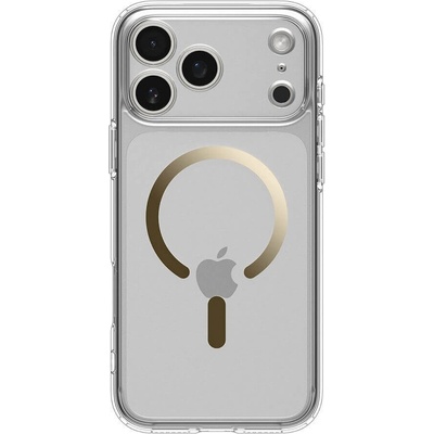 Spigen Хибриден кейс с висока степен на защита с MagSafe за iPhone 17 Pro Max- Spigen Ultra Hybrid MagSafe Case (златист-прозрачен) (ACS10284)