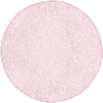 Mila Home Светлорозов кръгъл килим подходящ за пране и за прахосмукачки роботи ø 100 cm Comfort - Mila Home (HaliYuv-Comfort-960-100x100)