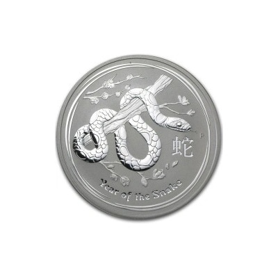 Lunar Strieborná minca Series II Year of the Snake 1 Oz