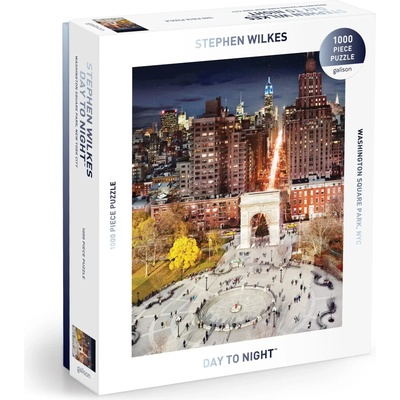 Galison - Puzzle Stephen Wilkes: Day To Night Washington Square Park - 1 000 piese
