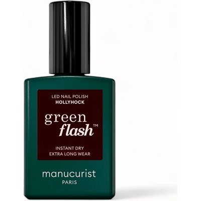 Manucurist Green Flash Led gel lak na nehty HollyHock 15 ml – Zboží Mobilmania