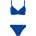 Protest Manja25 Wire bikini - Blue (Breeze Blue)