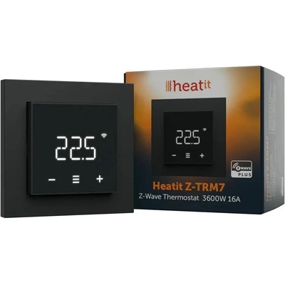 HEATIT Z-TRM7 Černá matná