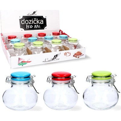 HOME Korenička sklenená 150 ml 7,5 x 8 cm