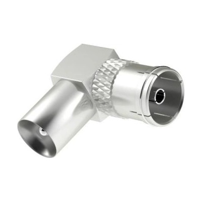 Hama Адаптер за антена, коаксиален 90°, мъжко - женско (hama-205202)