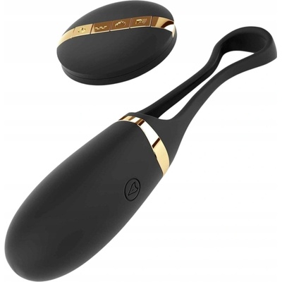 Marc Dorcel Secret Delight vaginálne vajíčko na diaľkové ovládanie Black and Gold