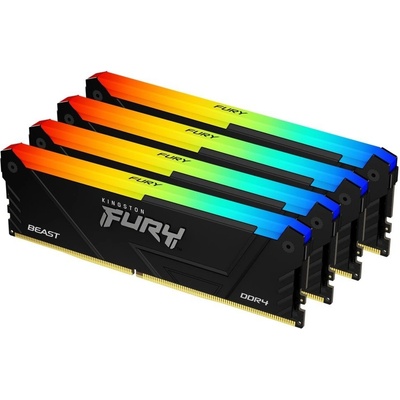 Kingston Fury Beast DDR4 32GB 3600MHz CL17 (4x8GB) KF436C17BB2AK4/32