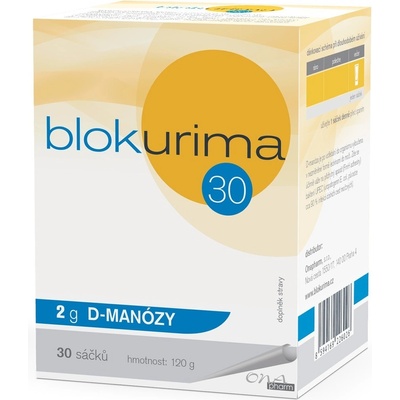 Blokurima 2 g D-manózy sáčky 30 x 4 g – Sleviste.cz