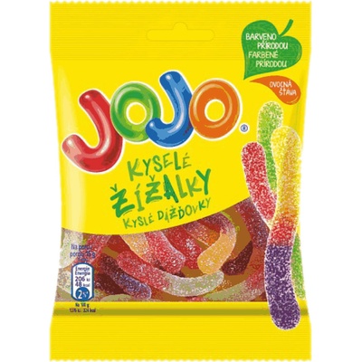 JOJO Kyselé Žížalky 28x80 g