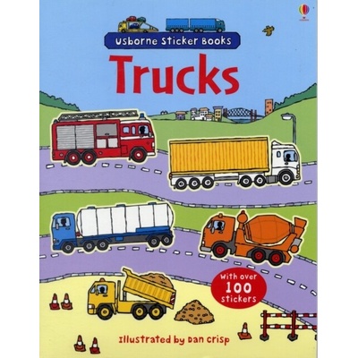 First Sticker Book Trucks