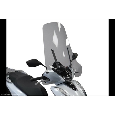 Honda SH 125I 20-25, SH 300 21-21 Skútr plexi Powerbronze 700 mm - lehce kouřová – Zboží Mobilmania