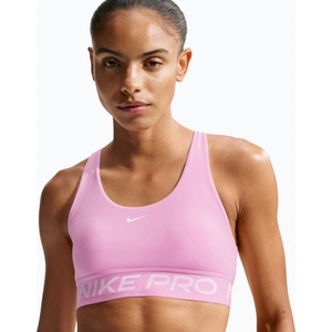 Nike Спортен сутиен Nike Pro 365 pink rise/white