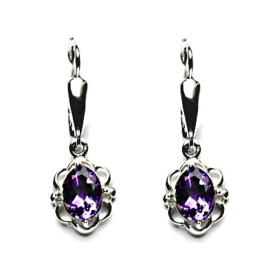 Čištín zlaté přírodní tmavý ametyst NK 1140/20 13419