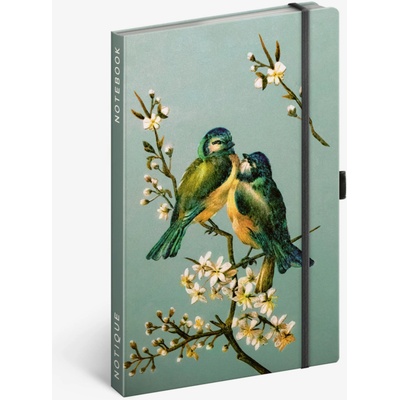 Notique Бележки Птици от Катерина Уинтър, пунктир, 13 x 21 cm NOTIQUE | Lilav | Home | UNI