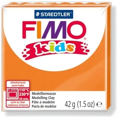 FIMO Глина, 42 g, горима, FIMO "Kids", оранжева 8030-4 (8030-4)