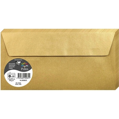 Obálky DL Zlaté 20 kusů - 50085C