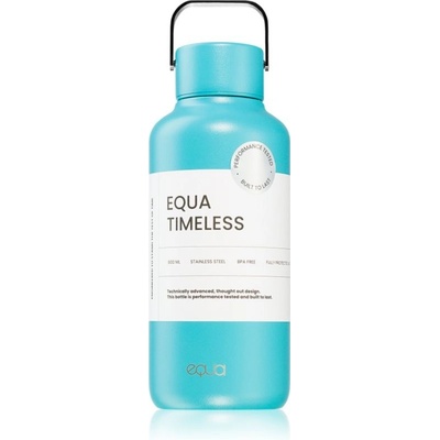Equa Timeless nerezová láhev na vodu malá barva Wave 600 ml