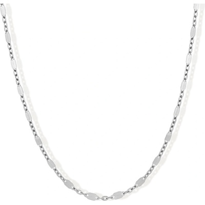 Lillian Vassago Zlatý řetízek, zdobený anker LLV59-GCH044 Bílá