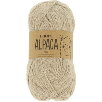 Drops Alpaca MIX 2020 svetlá hnedá