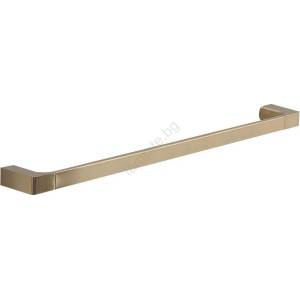Gedy - стенна закачалка за кърпи PIRENEI 6, 6 x 60 см матово злато (SH0866)