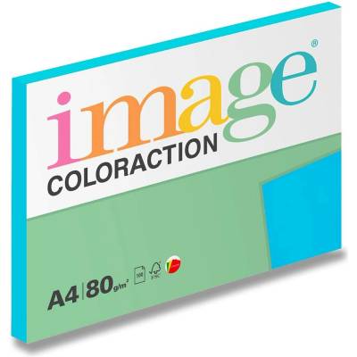 Image Coloraction A4 80g papír barevný modrá světlá 100 listů