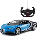 RC modely Rastar RC auto Bugatti Chiron RTR modrá 1:14