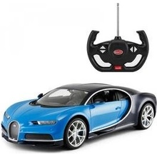 Rastar RC auto Bugatti Chiron RTR modrá 1:14