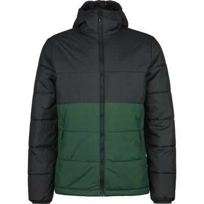 Stoic Мъжко вълнено яке Stoic MountainWool120 StorboSt. II Hoody Insulation jacket - Black / New Pine Green - размер XL (005-6562-0214)