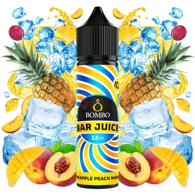 Bombo Bar Juice Shake & Vape Pineapple Peach Mango 12 ml