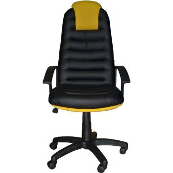 Геймърски стол Tunis, екокожа, Tilt механизъм, полиамидна ос (4010140421)