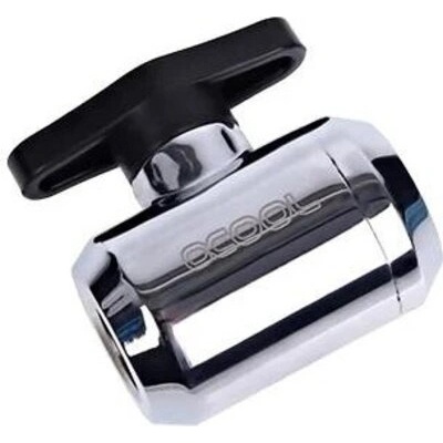 Alphacool Сферичен кран Alphacool, Вътрешна резба G1/4, Хром (AC-68144)