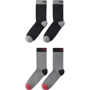 Reima Детски мериносови чорапи Reima Kid's Parit Socks Merino socks - Black - размер 38-41 (EU) (207-1774-0116)