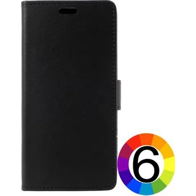Meizu M6 Magnetic Wallet Кожен Калъф и Скрийн Протектор