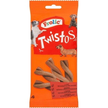 Frolic Twistos s hovězím 105 g