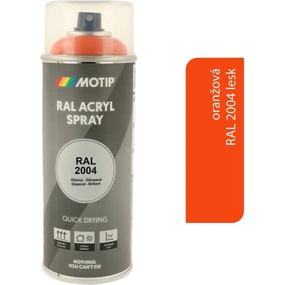 Motip RAL Industry sprej 400ml RAL2004