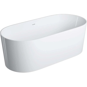 Omnires Ovo M+ - Свободностояща вана, 160x74 см, бяла OVO160WWZPBP (OVO160WWZPBP)
