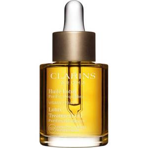 Clarins Lotus Treatment Oil регенериращо масло с изглаждащ ефект дневен и нощен 30ml