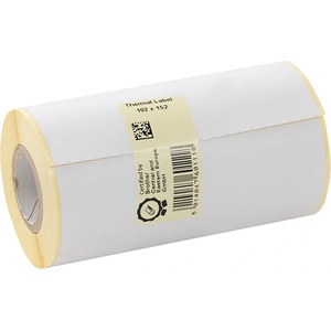 Brother LDE1E152102058P 102 мм x 152 мм, оригинални бели хартиени етикети, 90 етикета (LDE1E152102058P)
