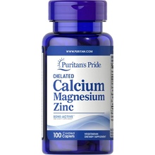 Puritan Pride Chelated Calcium Magnesium Zinc 100 kapsúl