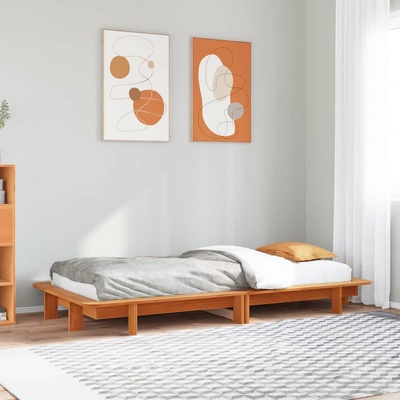 vidaXL 11461.850670 Postel bez matrace voskově hnědá masivní borovice
