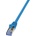 LogiLink Пач кабел PrimeLine, Cat. 6A, S/FTP, син, 2 м