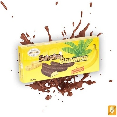 Hauswirth banány v čokoláde 300g