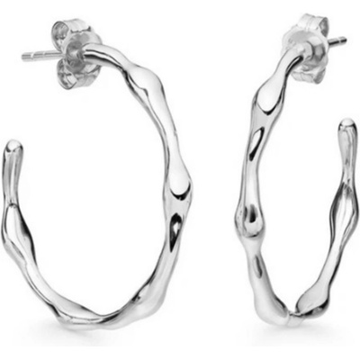 Silenti Jewelry Сребърни обеци "Илюзия