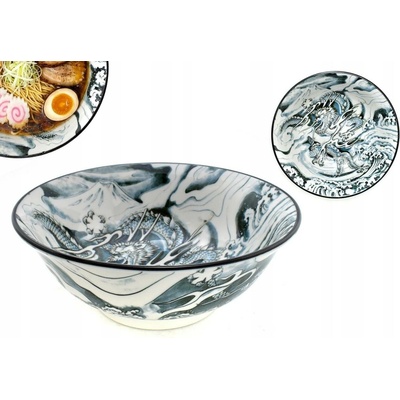 V.I.P. Sushi miska na ramen Kuroidoragon black 1000 ml