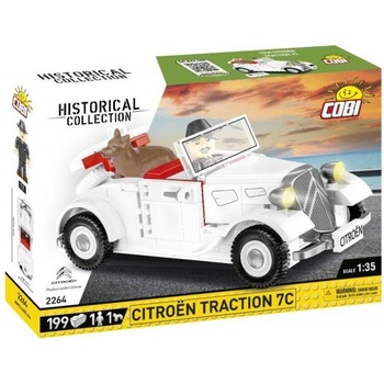 COBI 1934 Citroën Traction 7C, 1: 35, 199 к, 1 ф, 1 пес (COBI-2264)