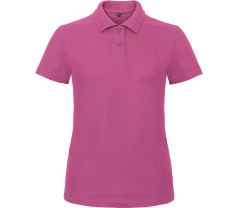 Dámska polokošela B&C Basic ružová