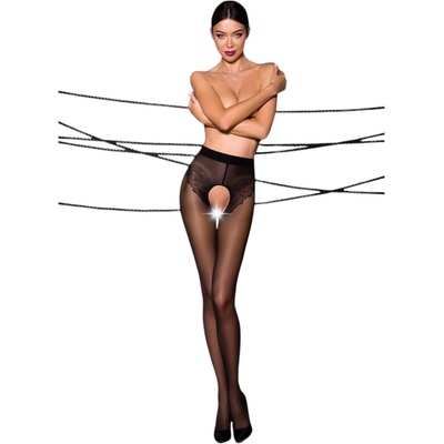 Passion TIOPEN 006 Tights 30 Den Nero