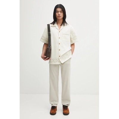 Drôle de Monsieur Памучна риза Drôle de Monsieur La Chemise BrodEe Tresses (H.SH227.CO215)